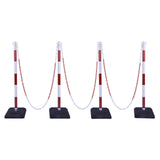 Delineator Post Cone with Rubber Base, Chains Traffic - Main Product Image | Besea Cone