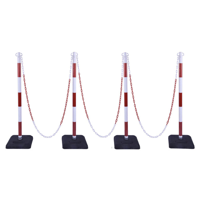 Delineator Post Cone with Rubber Base, Chains Traffic - Main Product Image | Besea Cone