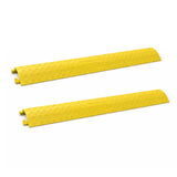 2PACK Black/Yellow Drop Over Cable Ramp Protective Cover - - Main Product Image | Besea Cone