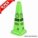 DH-ATC-70-G2-DNT-NLx6 | Green | NL-Dutch | DO NOT ENTER | 6 PCS