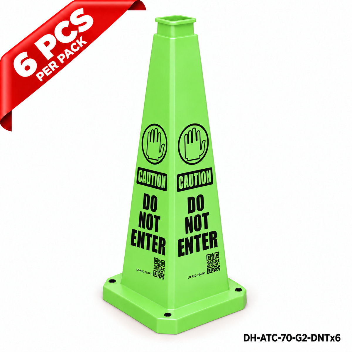 DH-ATC-70-G2-DNTx6 | Green | English | DO NOT ENTER | 6 PCS