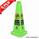 DH-ATC-70-G2-RP-DEx6 | Green | DE-Deutsch | RESERVED PARKING | 6 PCS