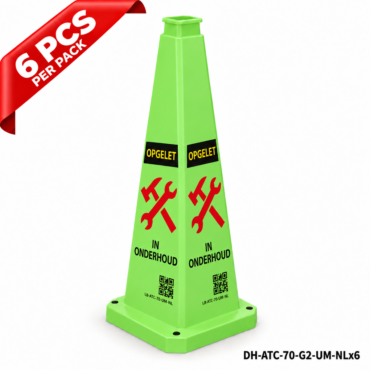 DH-ATC-70-G2-UM-NLx6 | Green | NL-Dutch | UNDER MAINTENANCE | 6 PCS