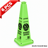 DH-ATC-70-G2-WF-DEx6 | Green | DE-Deutsch | WET FLOOR | 6 PCS