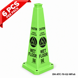 DH-ATC-70-G2-WFx6 | Green | English | WET FLOOR | 6 PCS
