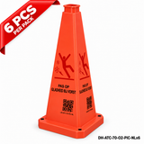 DH-ATC-70-O2-PIC-NLx6 | Orange | NL-Dutch | POSSIBLE ICY CONDITIONS | 6 PCS