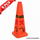 DH-ATC-70-O2-UM-ESx6 | Orange | ES-Español | UNDER MAINTENANCE | 6 PCS
