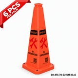 DH-ATC-70-O2-UM-NLx6 | Orange | NL-Dutch | UNDER MAINTENANCE | 6 PCS