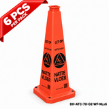 DH-ATC-70-O2-WF-NLx6 | Orange | NL-Dutch | WET FLOOR | 6 PCS