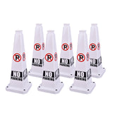 70 CM Safety Caution Cone with Handle - Angle View | Besea Cone