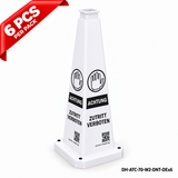 DH-ATC-70-W2-DNT-DEx6 | White | DE-Deutsch | DO NOT ENTER | 6 PCS