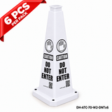 DH-ATC-70-W2-DNTx6 | White | English | DO NOT ENTER | 6 PCS