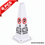 DH-ATC-70-W2-NPx6 | White | English | NO PARKING | 6 PCS