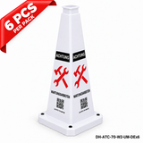 DH-ATC-70-W2-UM-DEx6 | White | DE-Deutsch | UNDER MAINTENANCE | 6 PCS