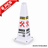 DH-ATC-70-W2-UMx6 | White | English | UNDER MAINTENANCE | 6 PCS