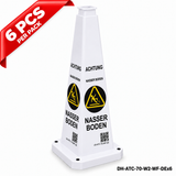 DH-ATC-70-W2-WF-DEx6 | White | DE-Deutsch | WET FLOOR | 6 PCS