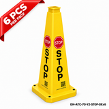 DH-ATC-70-Y2-STOP-DEx6 | Yellow | DE-Deutsch | STOP | 6 PCS