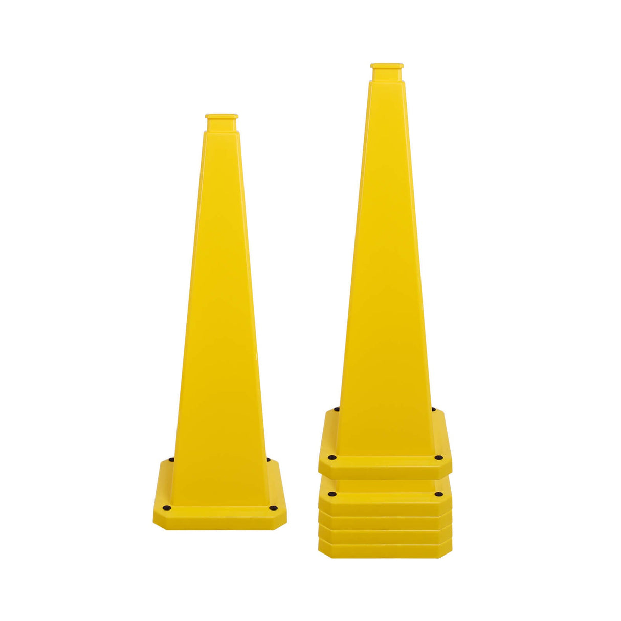 70/90 CM 4-Sided Message Cone, No Printing 6PCS - View 27 | Besea Cone