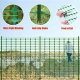 40 in × 200 ft Plastic Safety Barrier Mesh Fence Kit