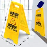 Caution Wet Floor Signs - Top View | Besea Cone