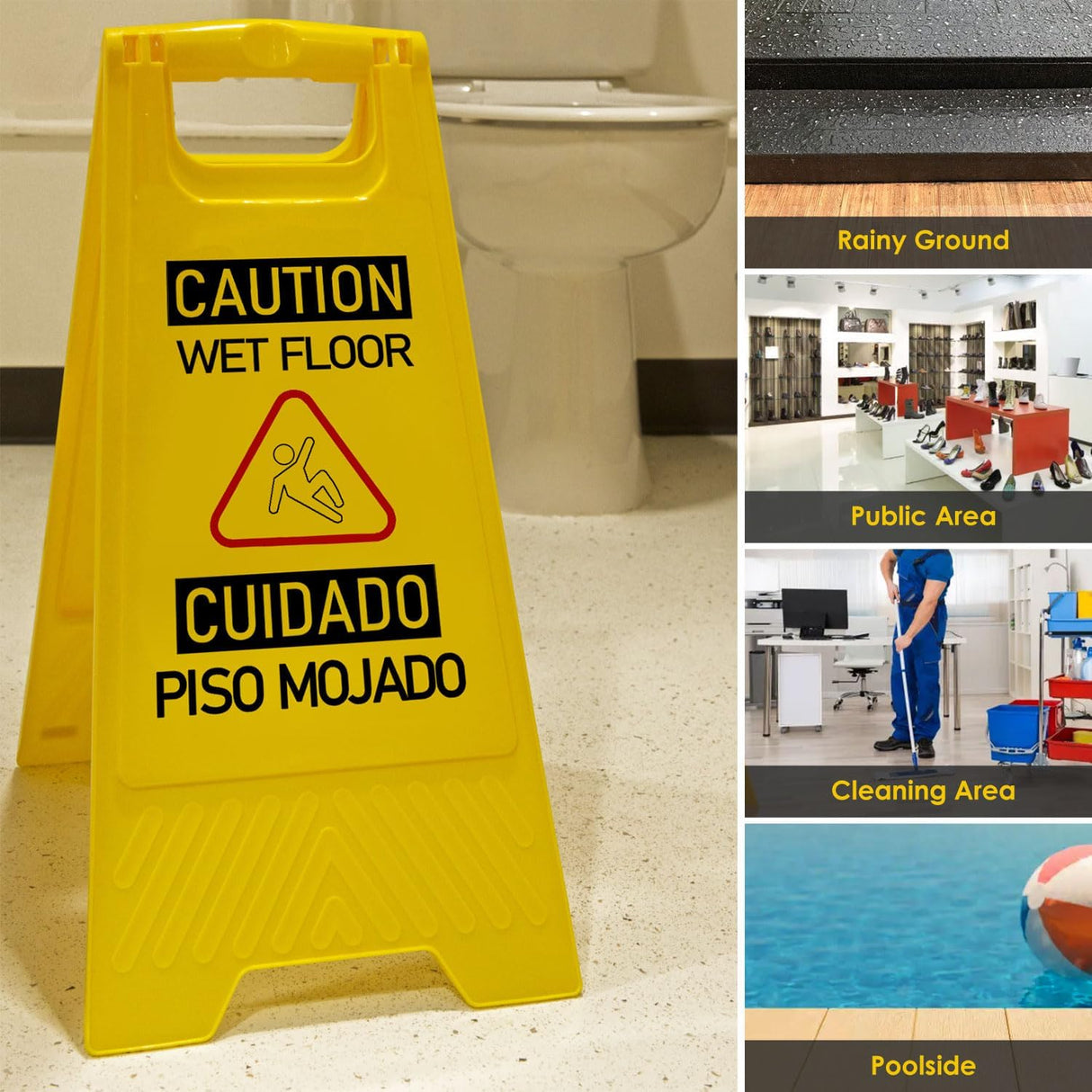 Caution Wet Floor Signs - Installation | Besea Cone
