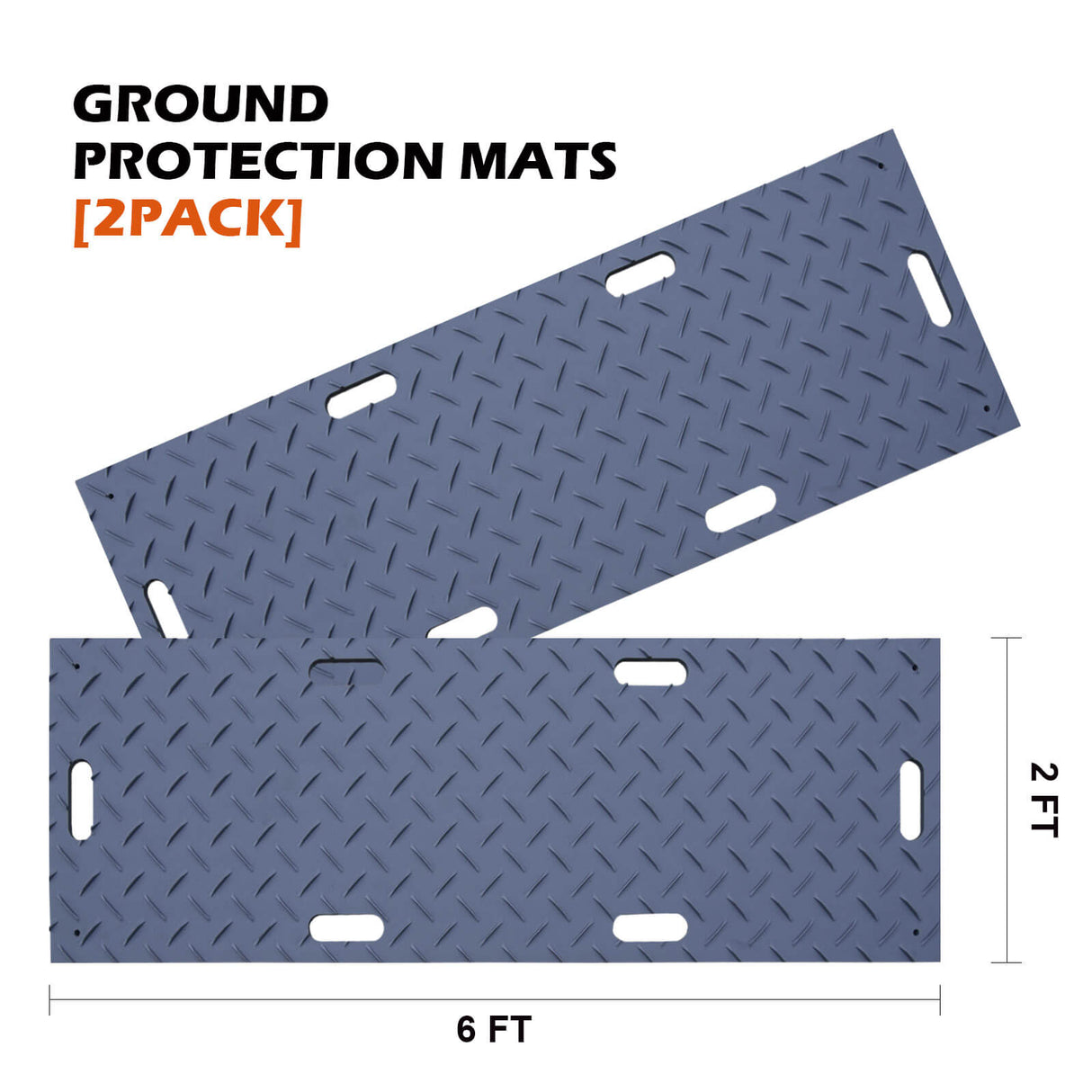 Ground Protection Mats - Side View | Besea Cone