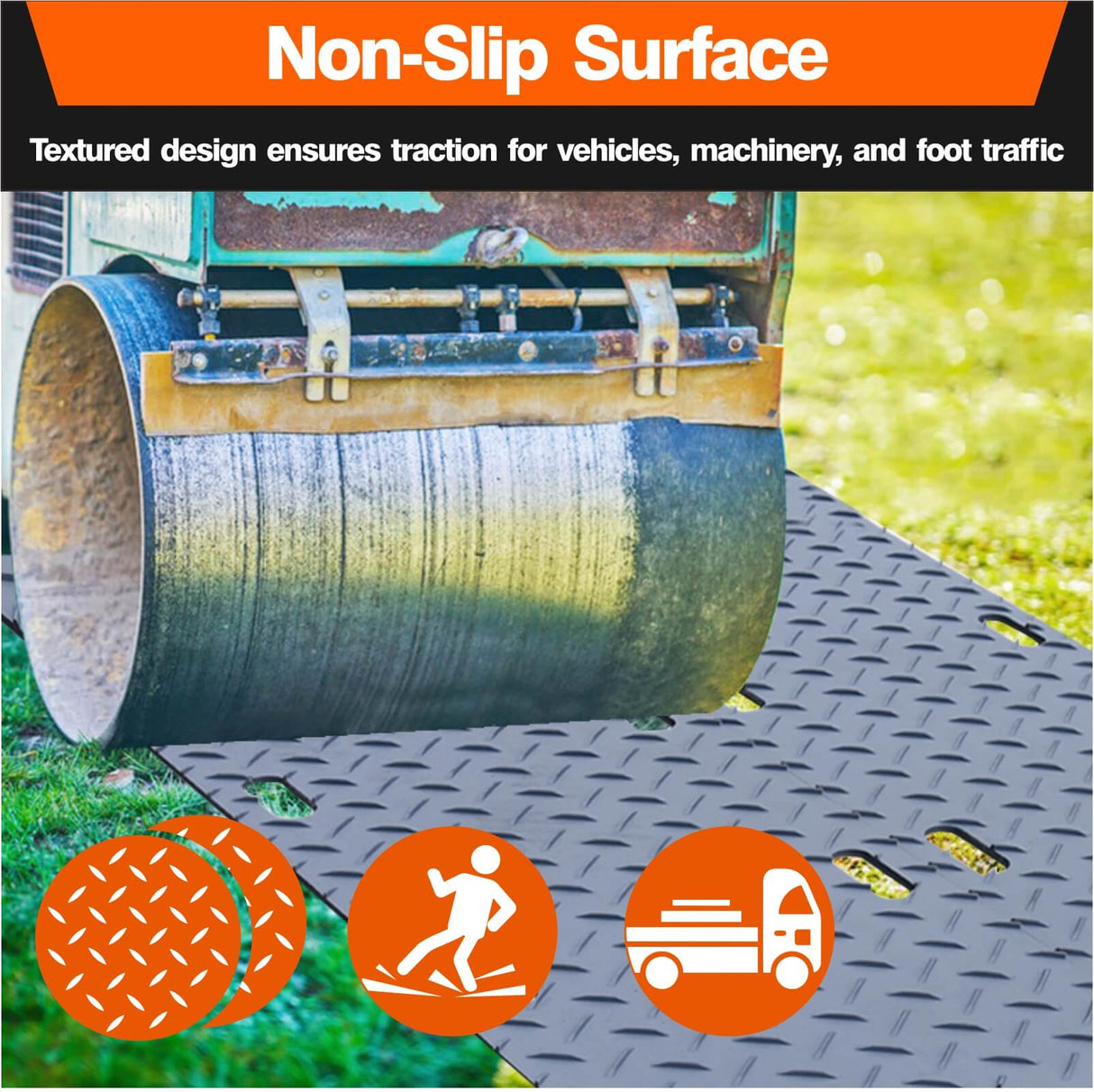Ground Protection Mats - Close-Up | Besea Cone