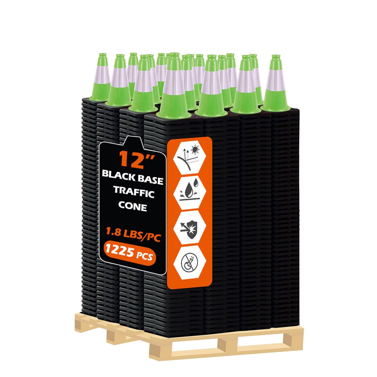 Light Weight Black Base Economy Traffic Cones - View 94 | Besea Cone