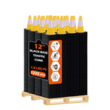 Light Weight Black Base Economy Traffic Cones - View 96 | Besea Cone