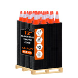 Light Weight Black Base Economy Traffic Cones - View 17 | Besea Cone