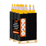 Light Weight Black Base Economy Traffic Cones - View 60 | Besea Cone
