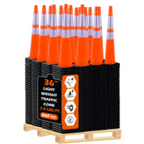 Light Weight Black Base Economy Traffic Cones - View 64 | Besea Cone
