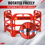 Caution Manhole Barrier - Top View | Besea Cone