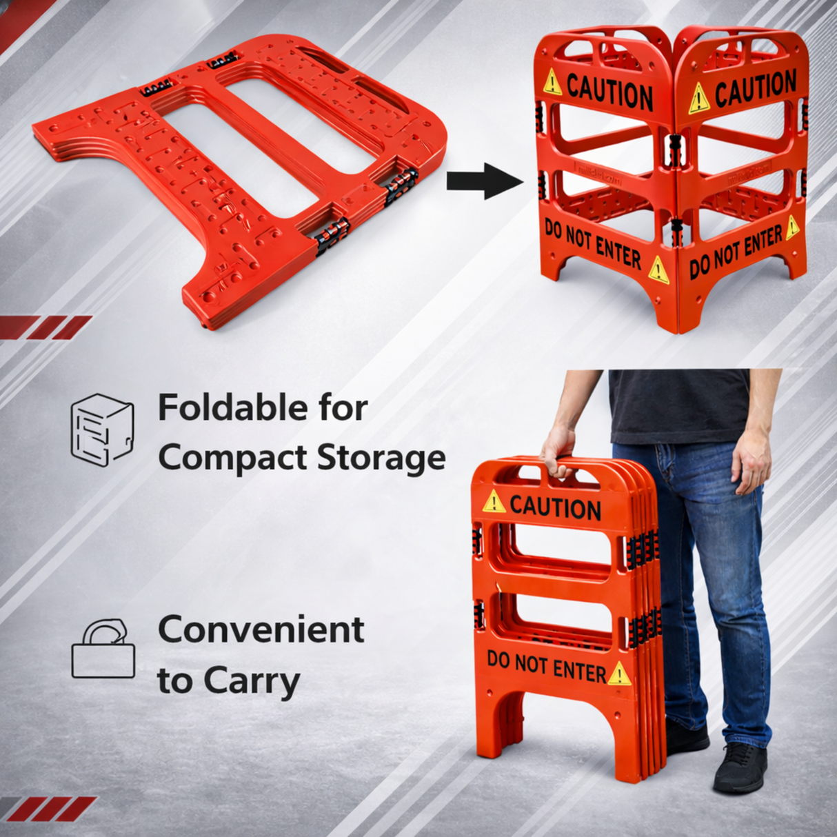 Caution Manhole Barrier - Detail | Besea Cone