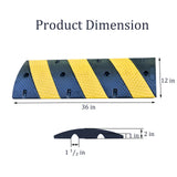 Speed Bump 3 Foot x2 - Side View | Oranlite Europe