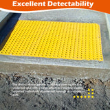Warning Pad 2PCS with Installl Bolts - Close-Up | Besea Cone