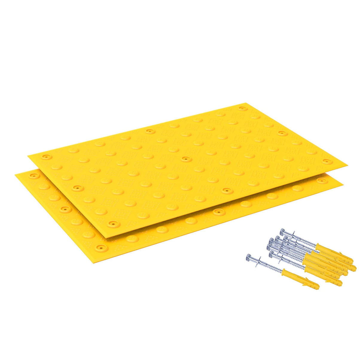 Warning Pad 2PCS with Installl Bolts - Main Product Image | Besea Cone
