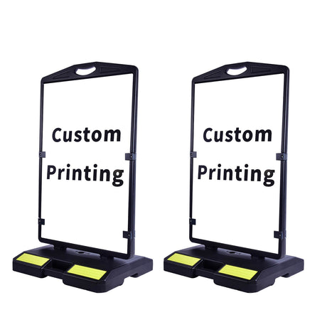 Wind SignBoard with Water Filled Base - Main Product Image | Besea Cone