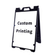 H A-Frame Sidewalk Sign Board, Double-Sided Display, - Main Product Image | Besea Cone
