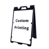 H A-Frame Sidewalk Sign Board, Double-Sided Display, - Main Product Image | Besea Cone