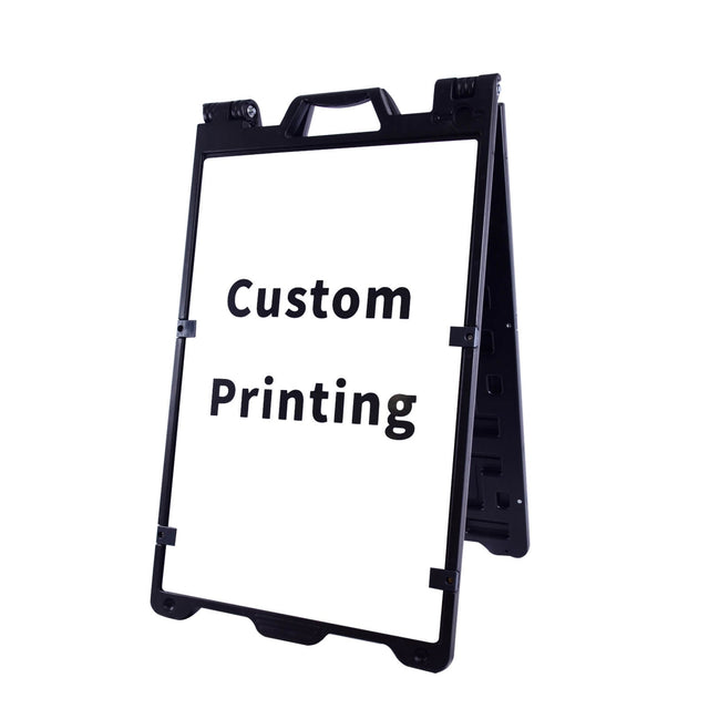 H A-Frame Sidewalk Sign Board, Double-Sided Display, - Main Product Image | Besea Cone