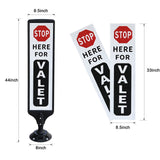 2-Pack 112 cm Spring-Back Parking Sign Stands - product view 2