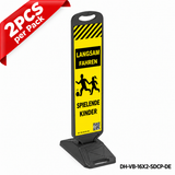 DH-VB-16X2-SDCP-DE | CHILDREN PLAYING | Heavy Duty Rubber Base | DE-Deutsch