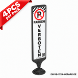 DH-VB-17X4-NOPARK-DE | NO PARKING | Surface Mount Fixed Base | DE-Deutsch