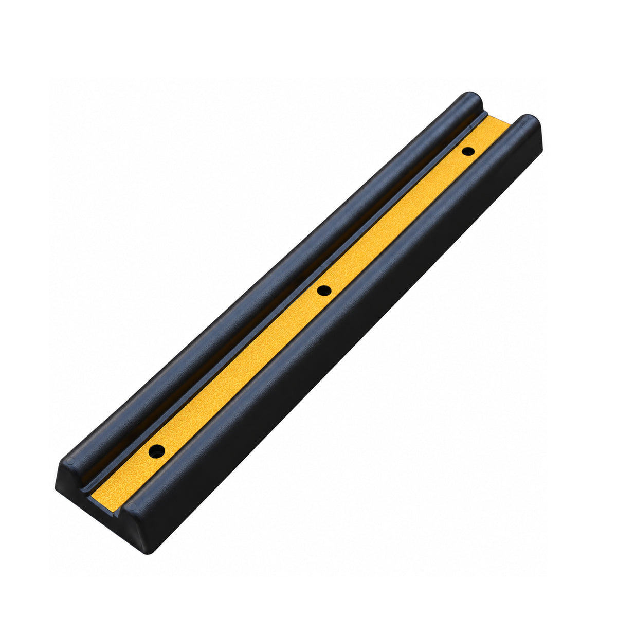 Rubber Bumper Guard with Yellow Reflective Strip