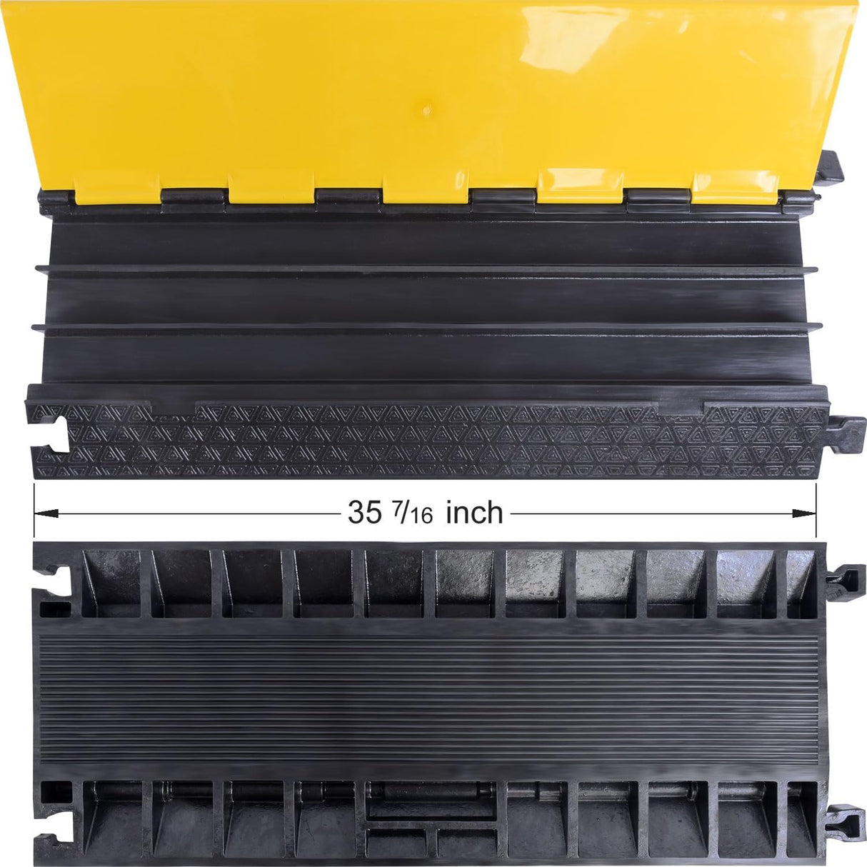2,3,5-Channel Rubber Cable Protector Ramp with Extra Anti - Detail | Besea Cone