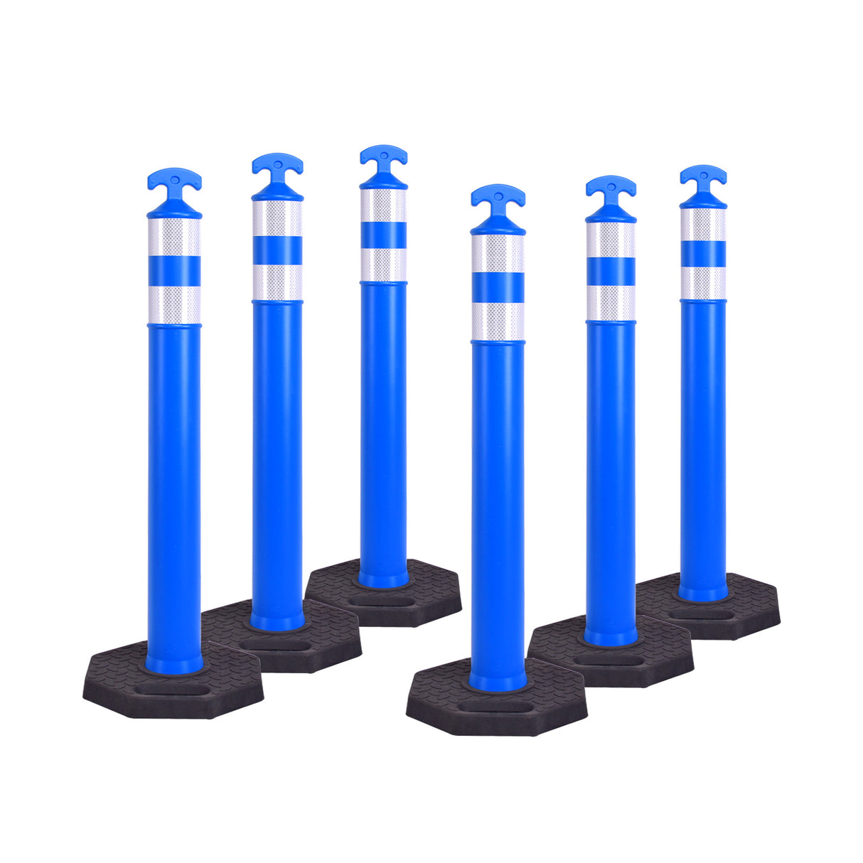 6PCS T-Top Delineator Post with Rubber /Water Filled Base , - View 16 | Besea Cone
