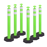 6PCS T-Top Delineator Post with Rubber /Water Filled Base , - View 23 | Besea Cone