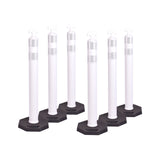 6PCS T-Top Delineator Post with Rubber /Water Filled Base , - View 12 | Besea Cone