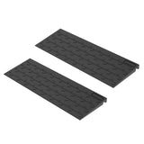 Rubber ramp, adjustable heights for - Dimensions | Besea Cone